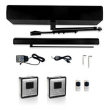 Touchless automatic swing door opener with 2pcs wired sensor switch