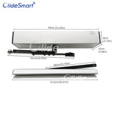 Dual Electric Swing Door Operator with 2pcs Wired Push Button, Automatic Door with Synchronized Opening