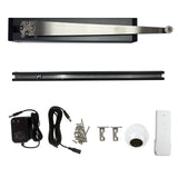 Olide Smart Automatic Casement Window Opener with Phone APP Control, Remote Control DC 24V Electric Window Actuator