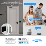 Smart Wireless Access Control System Kit with 400lb Holding Force Magnetic Lock Hand Sensor Switch and Remote Control