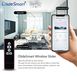 olidesmart window slider google home and amazon alexa control