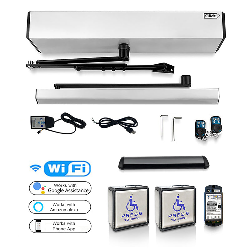 Smart Electric Handicap Door Operator with Wireless Handicap Push Button –  olidesmart
