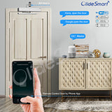 Olide Automatic Handicap Door Operator with Safety Sensor and Handicap Push Button, WiFi Smart Electric Swing Door Opener