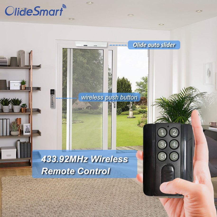 Wireless Remote Program Switch For Automatic Doors