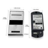 Wireless Hand Sensor Switch for Automatic Doors, Adjustable 1-15 cm Sensing Range, Touchless Hand Wave Door Sensor Switch