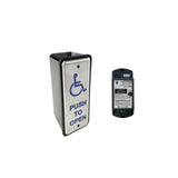 Olide Smart Wireless Slim Handicap Button Switch, Hardwired Push Button for Disabled
