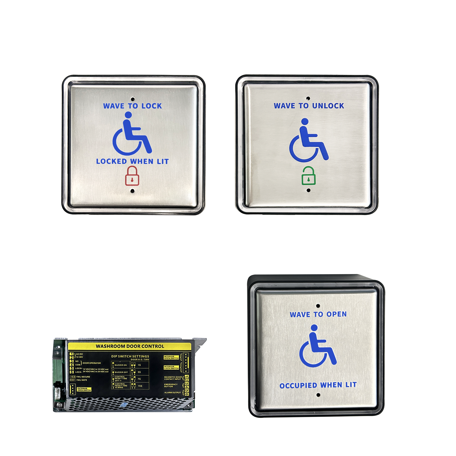 Olide Automatic Handicap Door Operator with Capacitive Sensor