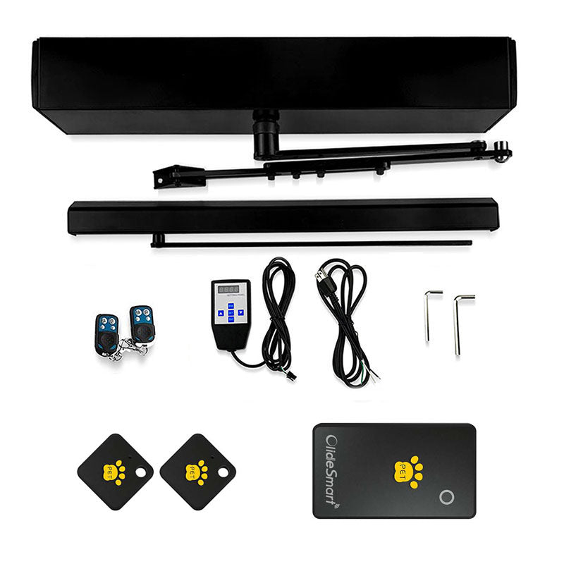 Olidesmart Contactless Automatic Swing Door with Smart RFID Pet Tags ...