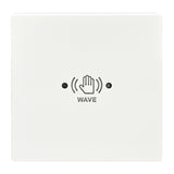 Olide Smart Infrared Touchless Switch, 86 Type Wave to Open Sensor Switch for Automatic Door System