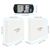 Olide Smart Infrared Touchless Switch, 86 Type Wave to Open Sensor Switch for Automatic Door System