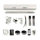 Automatic Sliding Door Tooth Belt Running System with Wireless Push Button, Remote Control Residential Slide Door Opener