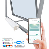 Olide WiFi Smart Automatic Window Actuator with Wireless Rain Sensor, Alexa Control Window Opener