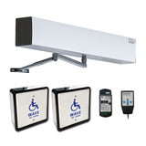 automatic handicap door operator with wireless capacitive non-touch switch