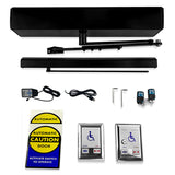 black Swing Door Opener for Disabled