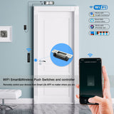 2.4GHz WiFi Access Control 400lb Holding Force Electic Strike Door Lock System Smartphone app Control