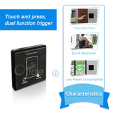 press and touch button