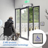 Olidesmart OS-510 WiFi Wireless&Wired Handicapped Push Switch For Automatic Door, Work with Phone APP and Alexa