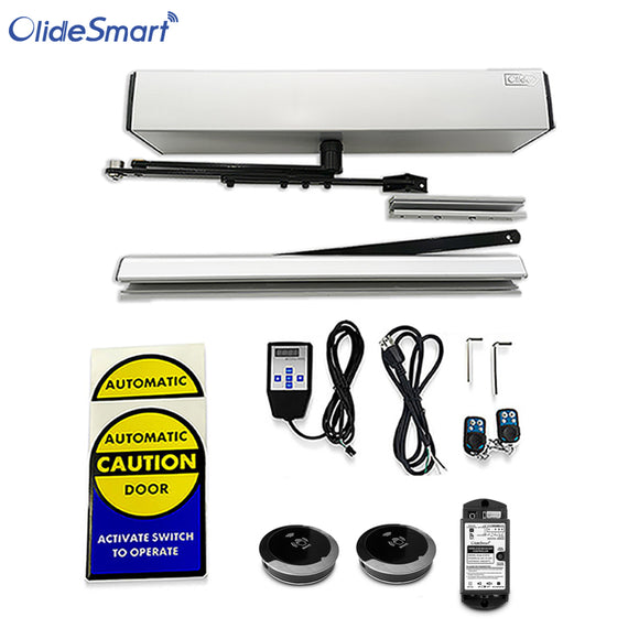 Olide Smart Touchless Electric Glass Door Operator with Wireless 2.36 ...
