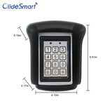 Waterproof Access Keypad DC 12V, Password IC Card Reader Work with Automatic Door System