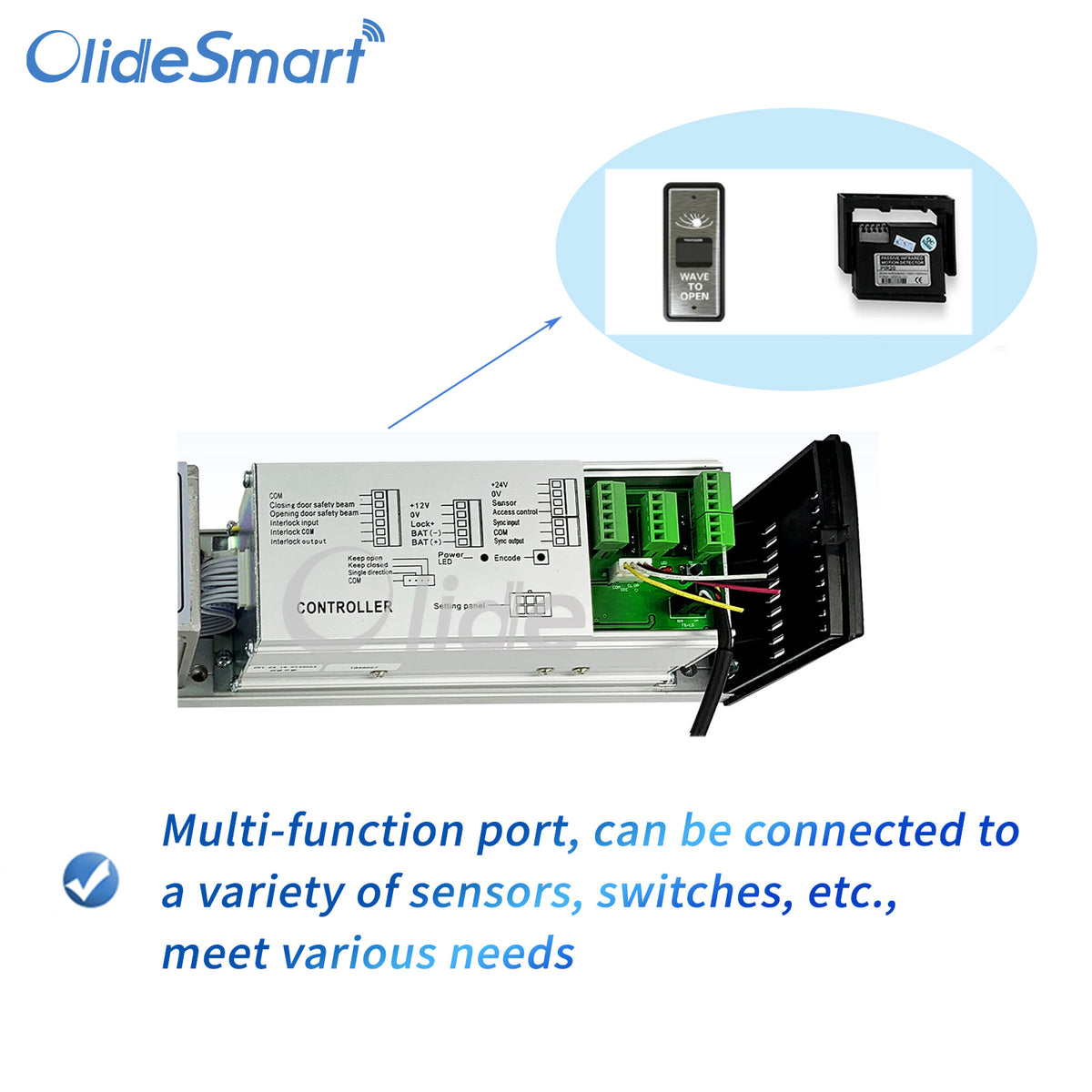 Olide120B Automatic Swing Door Opener Controller olidesmart