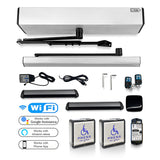 Smart Electric Handicap Door Operator with Wireless Handicap Push Button, App Control Swing Door Opener with Safety Sensor