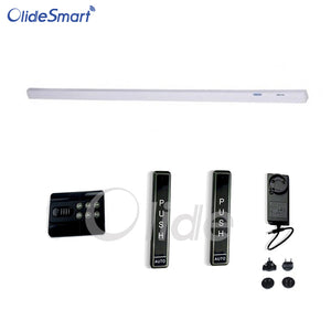 olidesmart casa3 automatic frameless sliding door opener residential