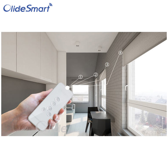 Olide Automatic Electric Roller Blind of Intelligent Curtain Kit