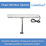 Olidesmart Electric Window Opener Single Chain Greenhouse Skylight Closer DC24V