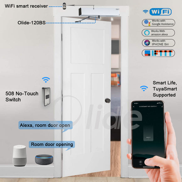 WiFi smart control automatic swing door