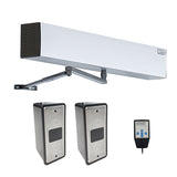 touchless automatic swing door operator with wired slim wave to open switch
