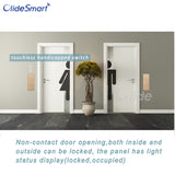 touchless handicapped automatic swing door for washroom