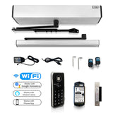 WiFi Commercial Automatic Swing Door Opener with Wireless Access Keypad, Office Use
